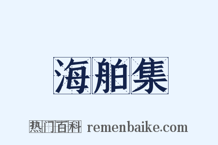 海舶集是什么意思的图片